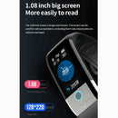 Smart Watch With Heart & Oxygen Monitoring Colour Screen Ip67 - Black