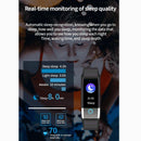 Smart Watch With Heart & Oxygen Monitoring Colour Screen Ip67 - Black