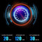 Intelligent Noise Cancelling Bluetooth Earphones with Touch Control and Charging Box - Black