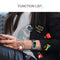 Waterproof Smart Bracelet With Call Reminder And Health Monitoring - Black