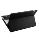 Aluminum Keyboard & Leather Tablet Case For Ipad Pro 10.5 / Air 2019 - Bluetooth Detachable Water Repellent - Black