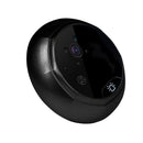 2.4 Screen 2.0Mp Security Camera With Night Vision And Video Recording - No Disturb Peephole Viewer - Black