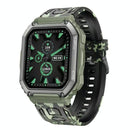 Waterproof Pedometer Sport Smart Watch Support Heart Rate / Blood Pressure Monitoring / Bt Calling - Black