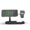 15W 5 In 1 Magnetic Wireless Charger For Iphone 12 & Apple Watch & Airpods - Black