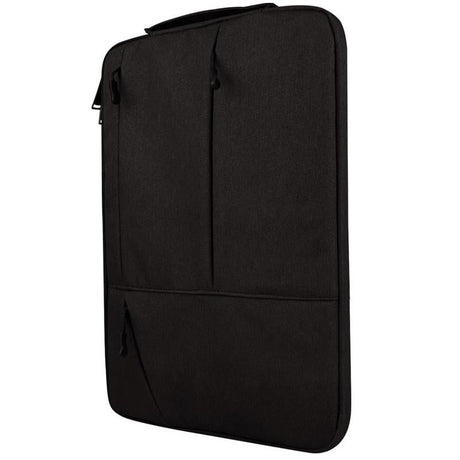 12 Laptop / Tablet Bag with Multiple Pockets - Portable & Durable - Black