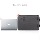 12 Laptop / Tablet Bag with Multiple Pockets - Portable & Durable - Black