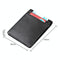Anti-magnetic Leather Rfid Wallet - Sleek & Secure - Black