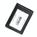 Anti-magnetic Leather Rfid Wallet - Sleek & Secure - Black
