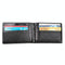 Anti-magnetic Leather Rfid Wallet - Sleek & Secure - Black