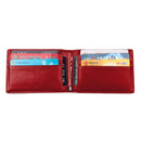 Anti-magnetic Leather Rfid Wallet - Sleek & Secure - Black