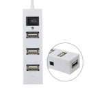 4-Port Usb 2.0 Hub With Switch - Black