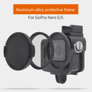 Aluminum Protective Cage With Insurance Frame And 52Mm Uv Lens For Gopro Hero7 / 6 / 5