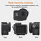 Aluminum Protective Cage With Insurance Frame And 52Mm Uv Lens For Gopro Hero7 / 6 / 5