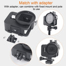 Aluminum Protective Cage With Insurance Frame And 52Mm Uv Lens For Gopro Hero7 / 6 / 5