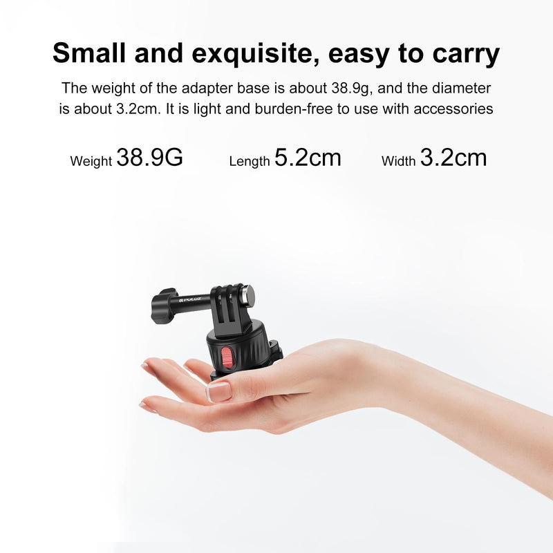 Universal Action Camera Mount Adapter - Compact And Versatile