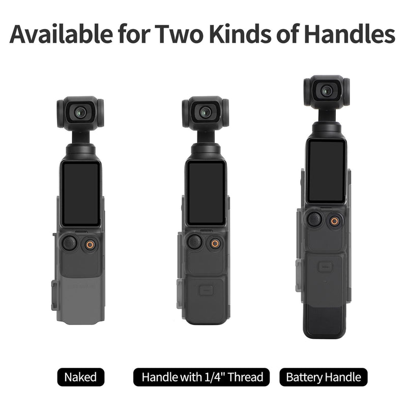 Protective Hand Band For Dji Pocket 3 With Cold Shoe Extension And Handle Cover