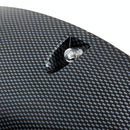 2 Pcs 58Cm Car Stickers Rubber Round Arc Strips Fender Flares Wheel Eyebrow Decal Sticker Black