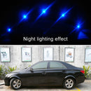 2 Pcs 58Cm Car Stickers Rubber Round Arc Strips Fender Flares Wheel Eyebrow Decal Sticker Black