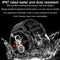 1.39 Inch Ips Screen Ip67 Waterproof Leather Band Smart Watch Support Body Temperature Monitoring / Ecg - Black