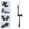 Adjustable Magic Arm With Phone Clamp & Large Claws - 11 Inch Black