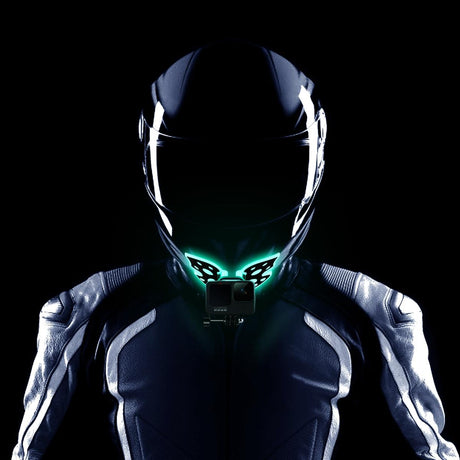 3-Way Pivot Arm Butterfly Helmet Mount For Gopro Hero12