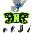 3-Way Pivot Arm Butterfly Helmet Mount For Gopro Hero12