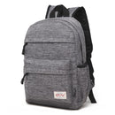 Versatile Canvas Laptop Backpack For 13-15 Inch - 36X25X10Cm - Black