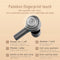 Touch Bluetooth Earphones with Noise Cancellation and Charging Box - Black