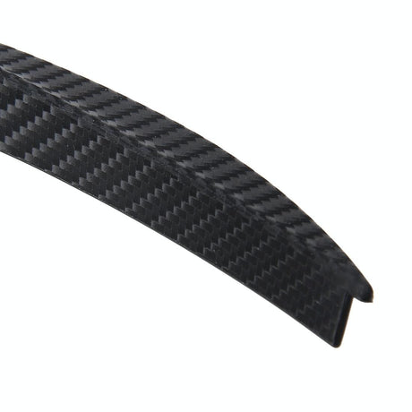 2 Pcs 45Cm Car Stickers Rubber Large Round Arc Strips Universal Fender Flares Wheel Eyebrow Decal Sticker Eyebrow Car-Covers Black Striped Round Arc Strips - 45 X 2Cm