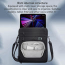 11 Inch Men Multifunctional Shoulder Bag Black