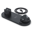 6 In 1 Wireless Charger For Iphone Apple Watch Airpods & Android - Black