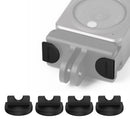 4-Piece Silicone Anti-Release Plugs For Dji Action 2