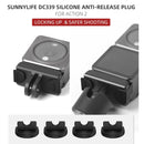 4-Piece Silicone Anti-Release Plugs For Dji Action 2
