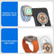 15W 5 In 1 Foldable Magnetic Wireless Charger With Night Light - Black