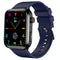 1.91 Inch Ips Screen Ip67 Waterproof Silicone Band Smart Watch Support Body Temperature Monitoring / Ecg - Black