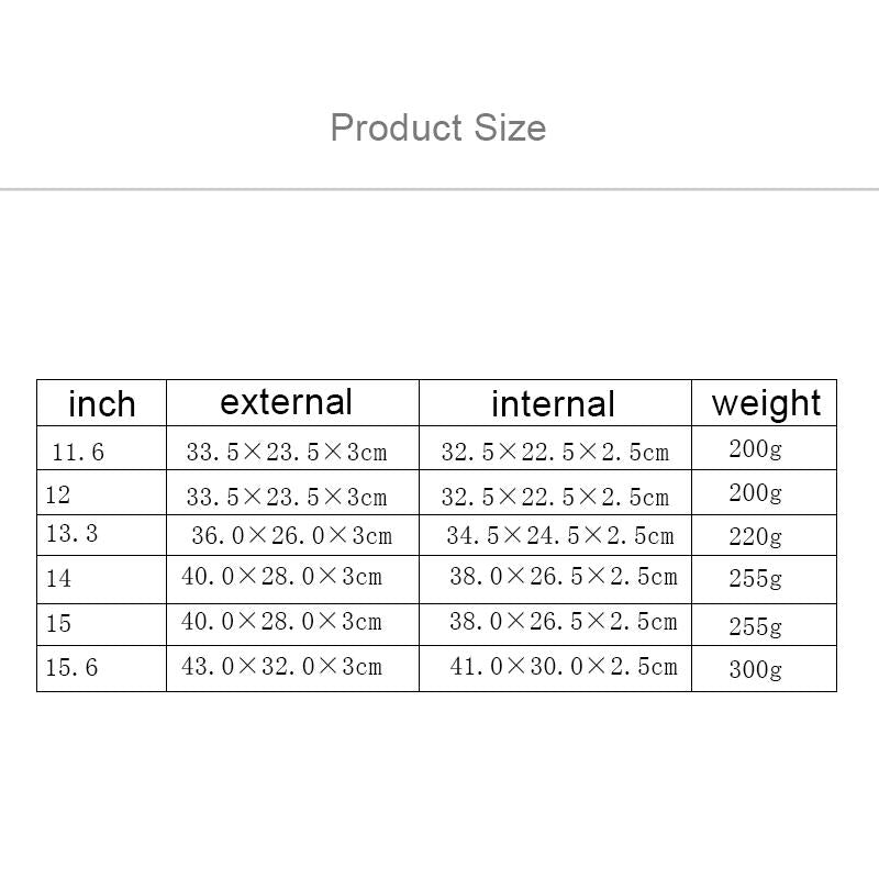 15.6 Inch Laptop Tablet Bag With Multiple Pockets - Portable And Stylish - Hc6579B 15.6 Inch Black