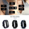 Smart Oled Bracelet - Waterproof Pedometer Bp Hr Blood Oxygen - Android / Ios - Black