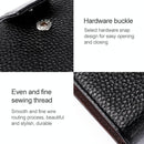 Women Vertical Cowhide Leather Rfid Wallet - Sapphire Blue