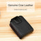 Women Vertical Cowhide Leather Rfid Wallet - Sapphire Blue