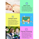 1.44 Inch 360-Degree Rotating Positioning Camera Smart Waterproof Children Calling Watch - Blue