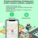 1.44 Inch 360-Degree Rotating Positioning Camera Smart Waterproof Children Calling Watch - Blue