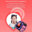 1.44 Inch 360-Degree Rotating Positioning Camera Smart Waterproof Children Calling Watch - Blue