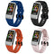 Smart Blood Glucose Sleep Tracker - Tft Hd Display - Red