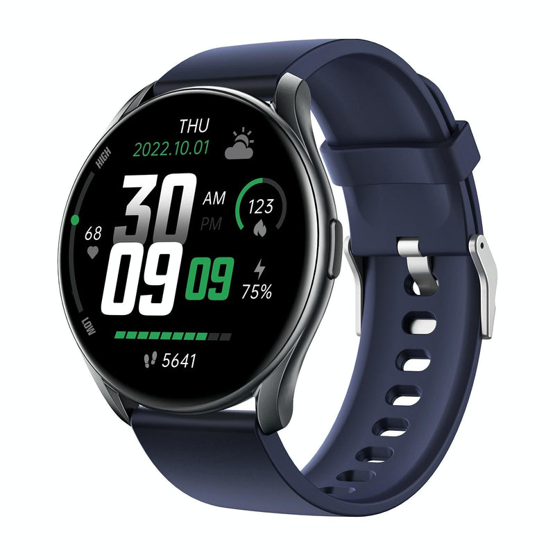 Smart Watch With Heart Rate And Blood Pressure Monitoring - White