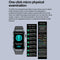 Waterproof Ecg Smart Watch For Health Monitoring - Ip68 - Blue