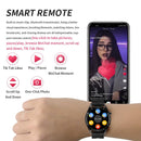 1.39 Inch Ip67 Waterproof Health Monitoring Bluetooth Call Smart Watch With Nfc Payment - Coffee