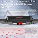 Smart Health Monitoring Watch With Colour Screen - Red