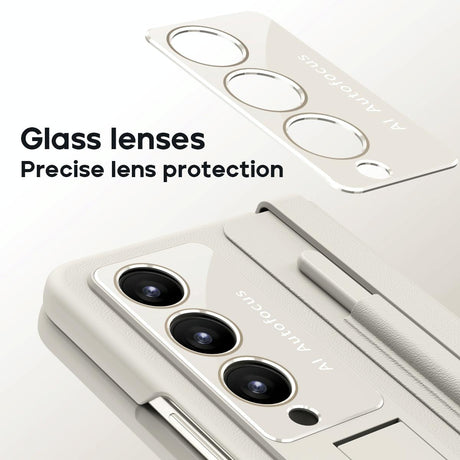 5g Phone Case with Pen Slots - Full Coverage - White