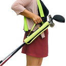 Portable Golf Bag For Cues - Handbag - Purple