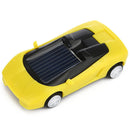 3-piece Solar Mini Car Racer Toy for Kids - Powered by the Sun - White
